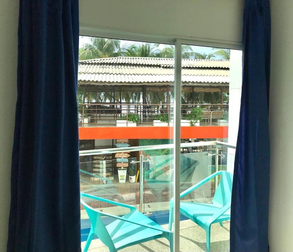 The Cantamar Beach Hostel サンタ・マルタ エクステリア 写真