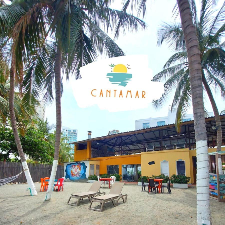 The Cantamar Beach Hostel サンタ・マルタ エクステリア 写真