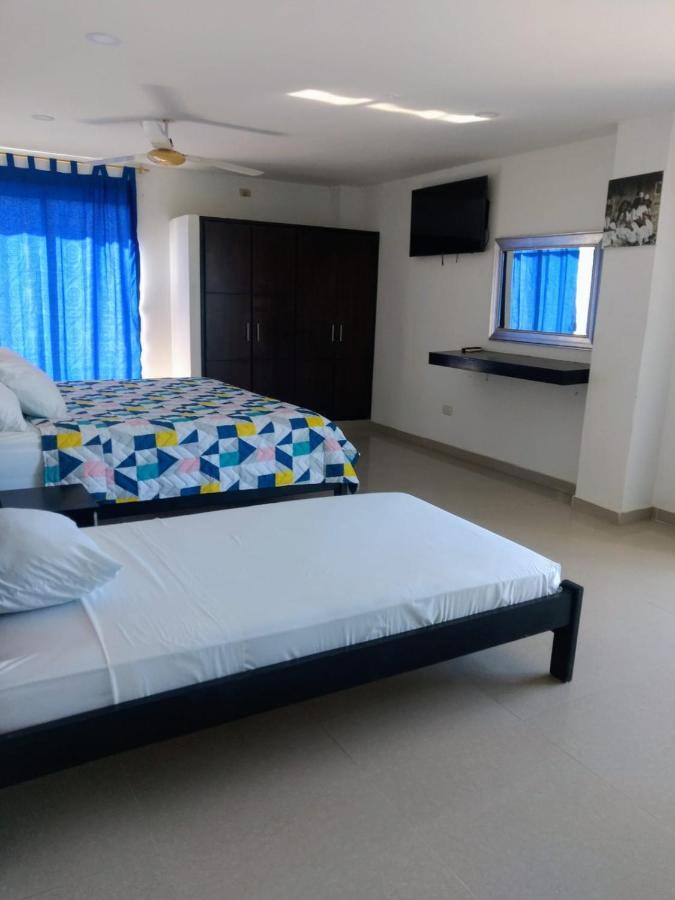 The Cantamar Beach Hostel サンタ・マルタ エクステリア 写真
