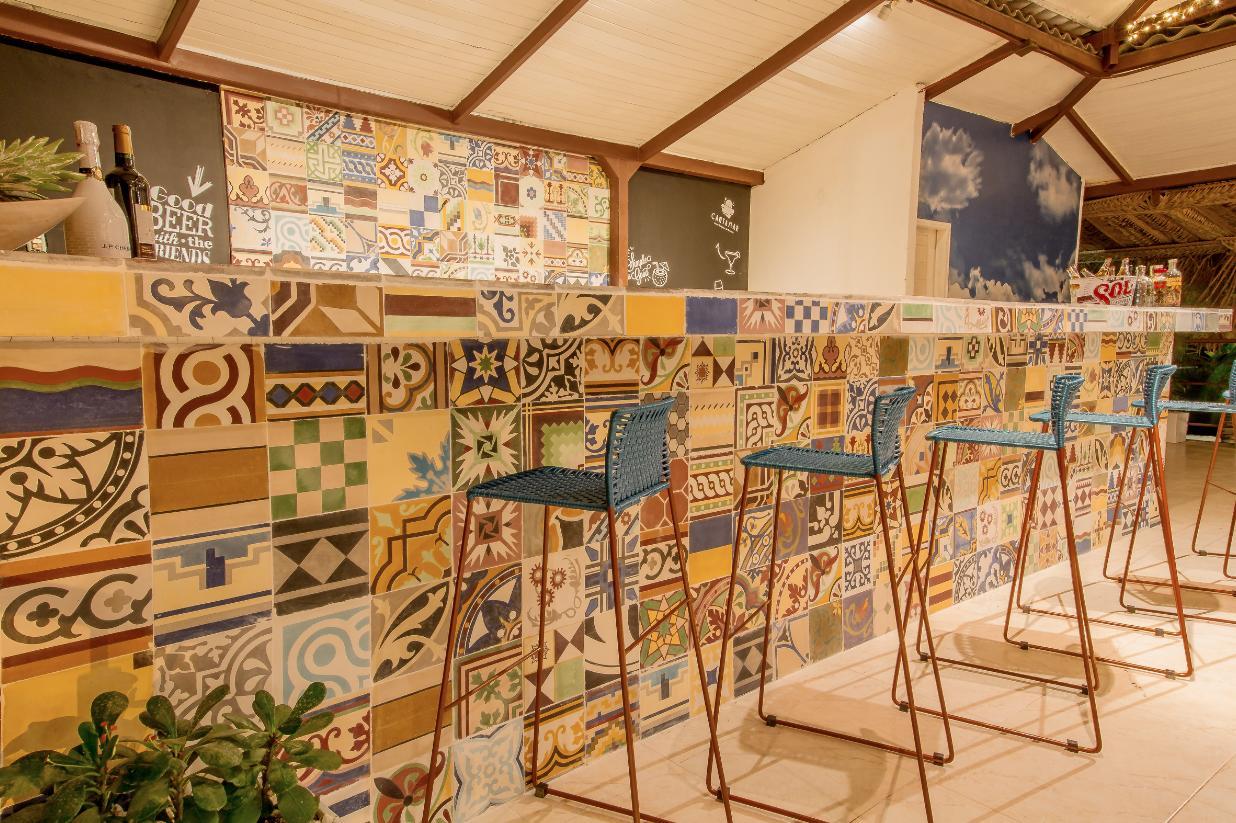 The Cantamar Beach Hostel サンタ・マルタ エクステリア 写真