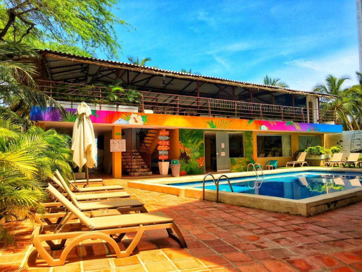The Cantamar Beach Hostel サンタ・マルタ エクステリア 写真